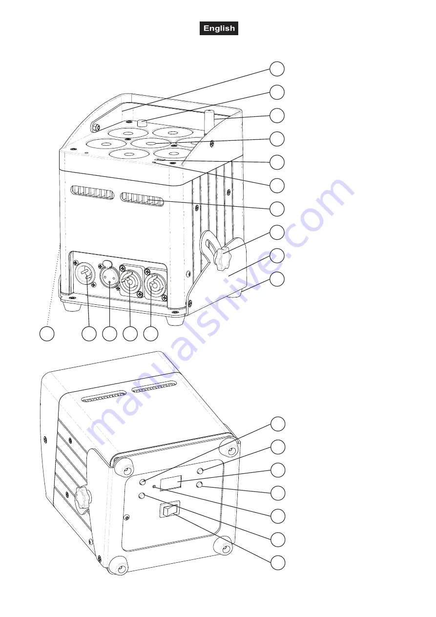 EuroLite AKKU UP-7 QCL Spot QuickDMX Скачать руководство пользователя страница 26