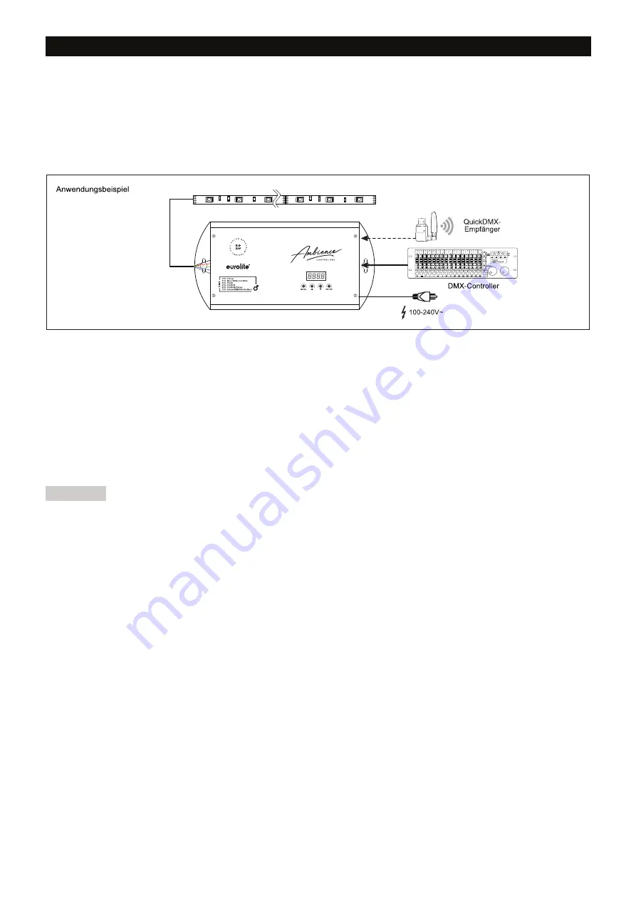 EuroLite Ambience Control 1 User Manual Download Page 6