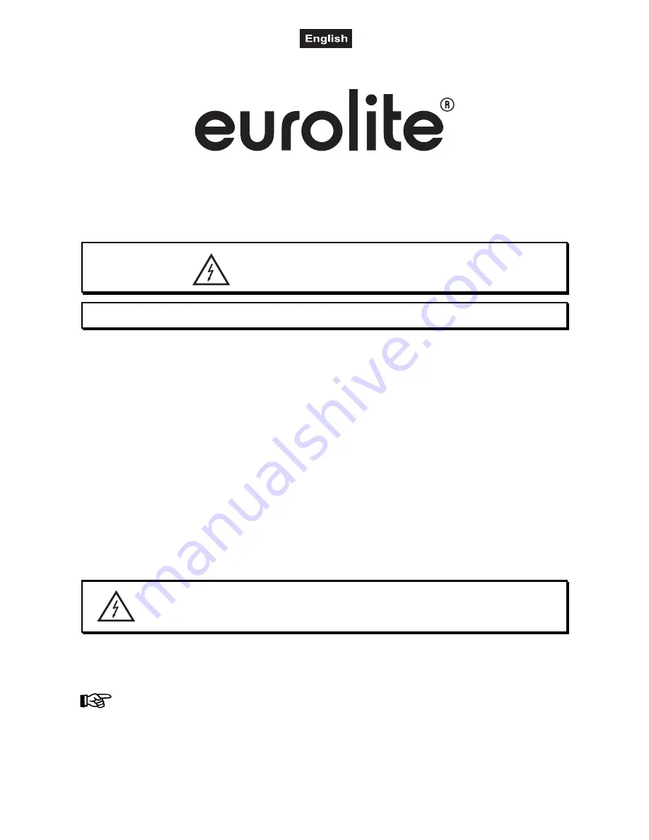 EuroLite BigPARty User Manual Download Page 13