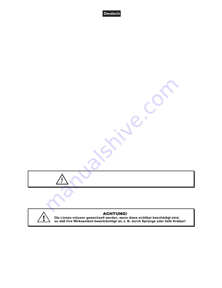 EuroLite D-26 E Apollo EC User Manual Download Page 10