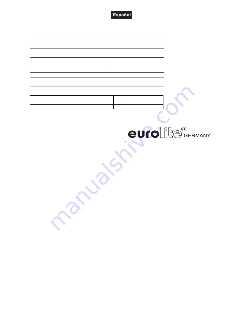 EuroLite D-26 E Apollo EC User Manual Download Page 35