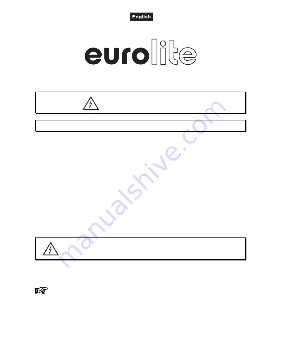 EuroLite DMX-GIGASTROBE Скачать руководство пользователя страница 10