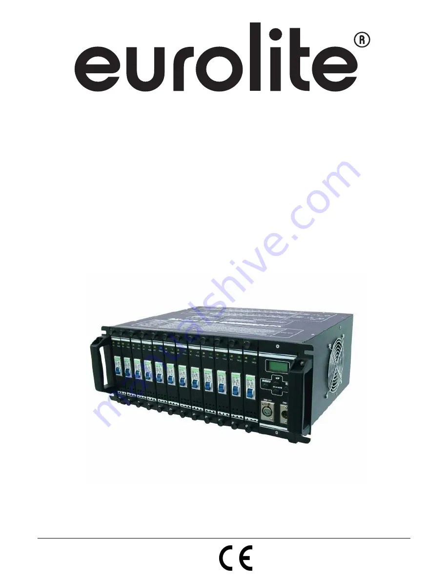 EuroLite DPMX-1216 DMX Series User Manual Download Page 1