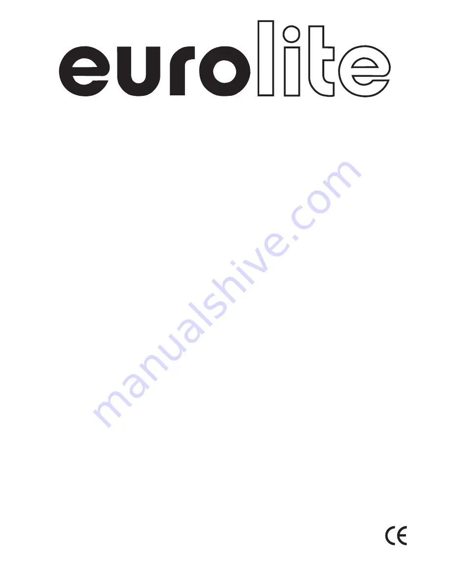 EuroLite Half-Mirrorball User Manual Download Page 1