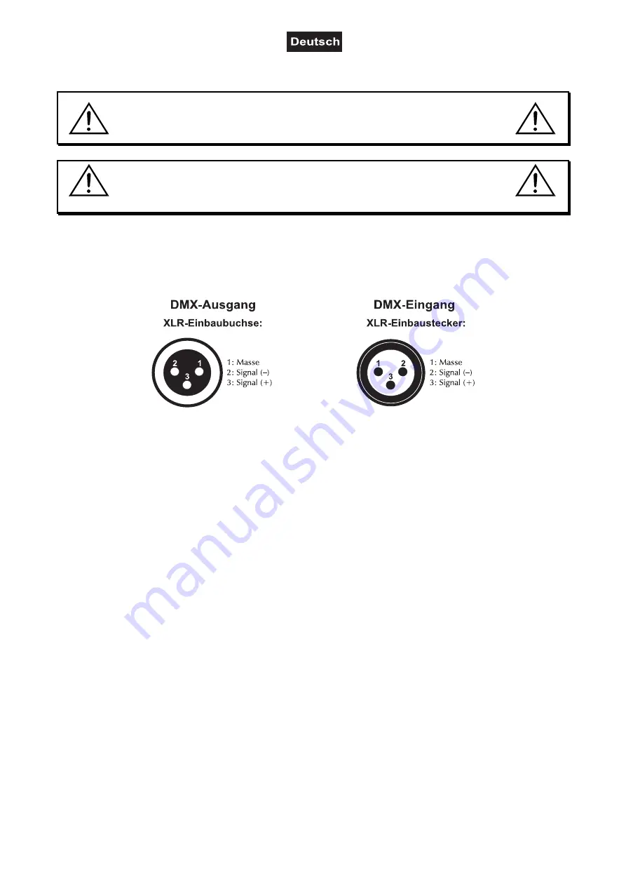 EuroLite LED Bar 288/5 RGB User Manual Download Page 10