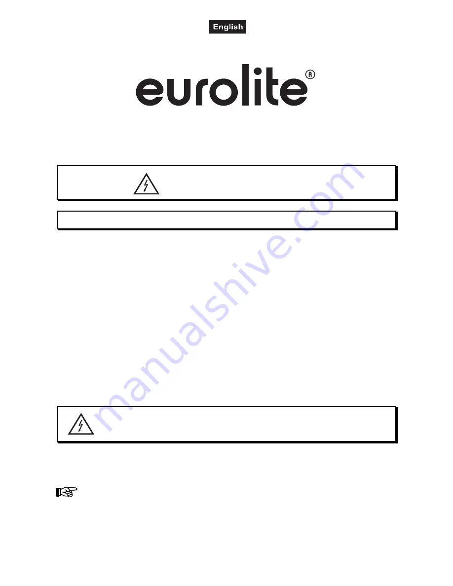 EuroLite LED CLS-20 HCL User Manual Download Page 20