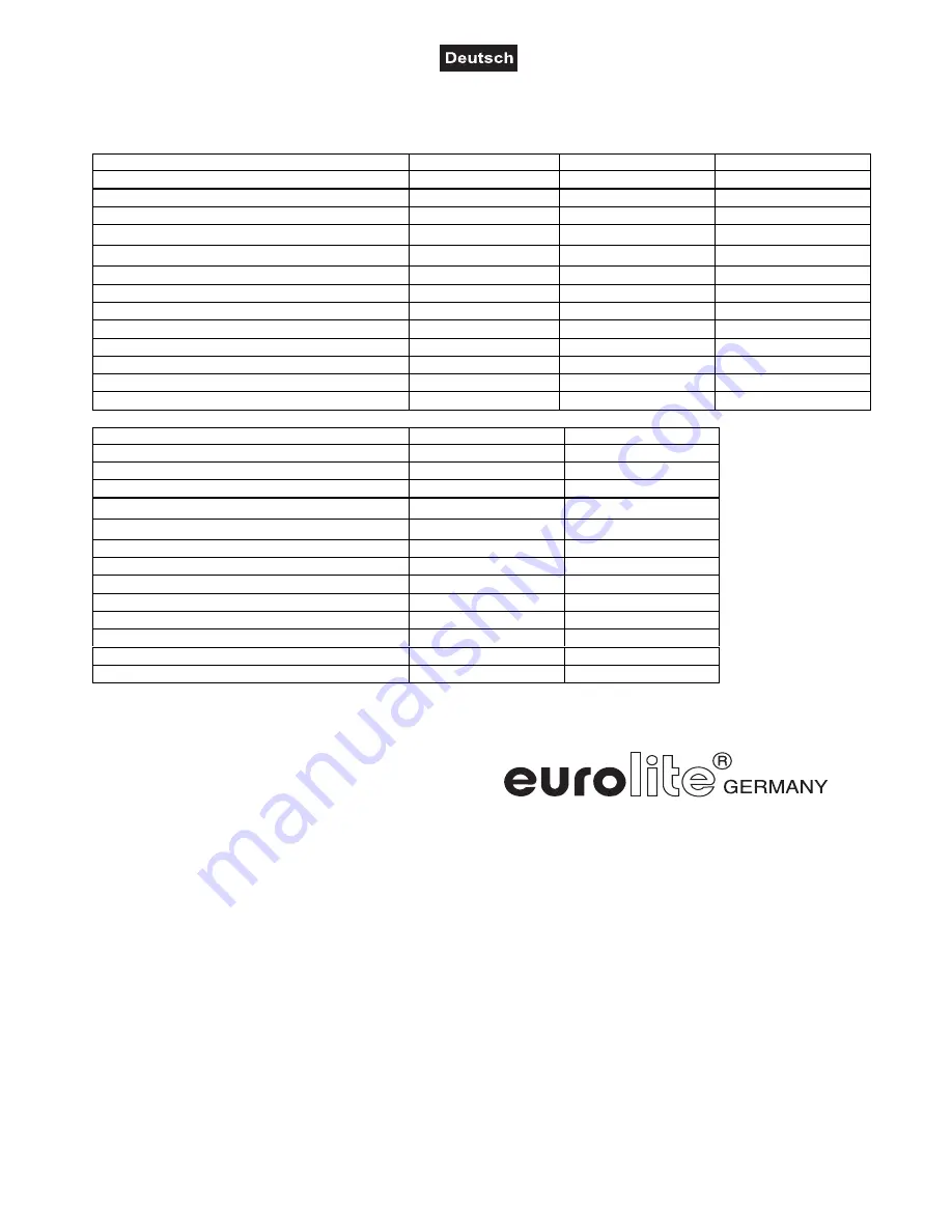 EuroLite LED FL-10 User Manual Download Page 8