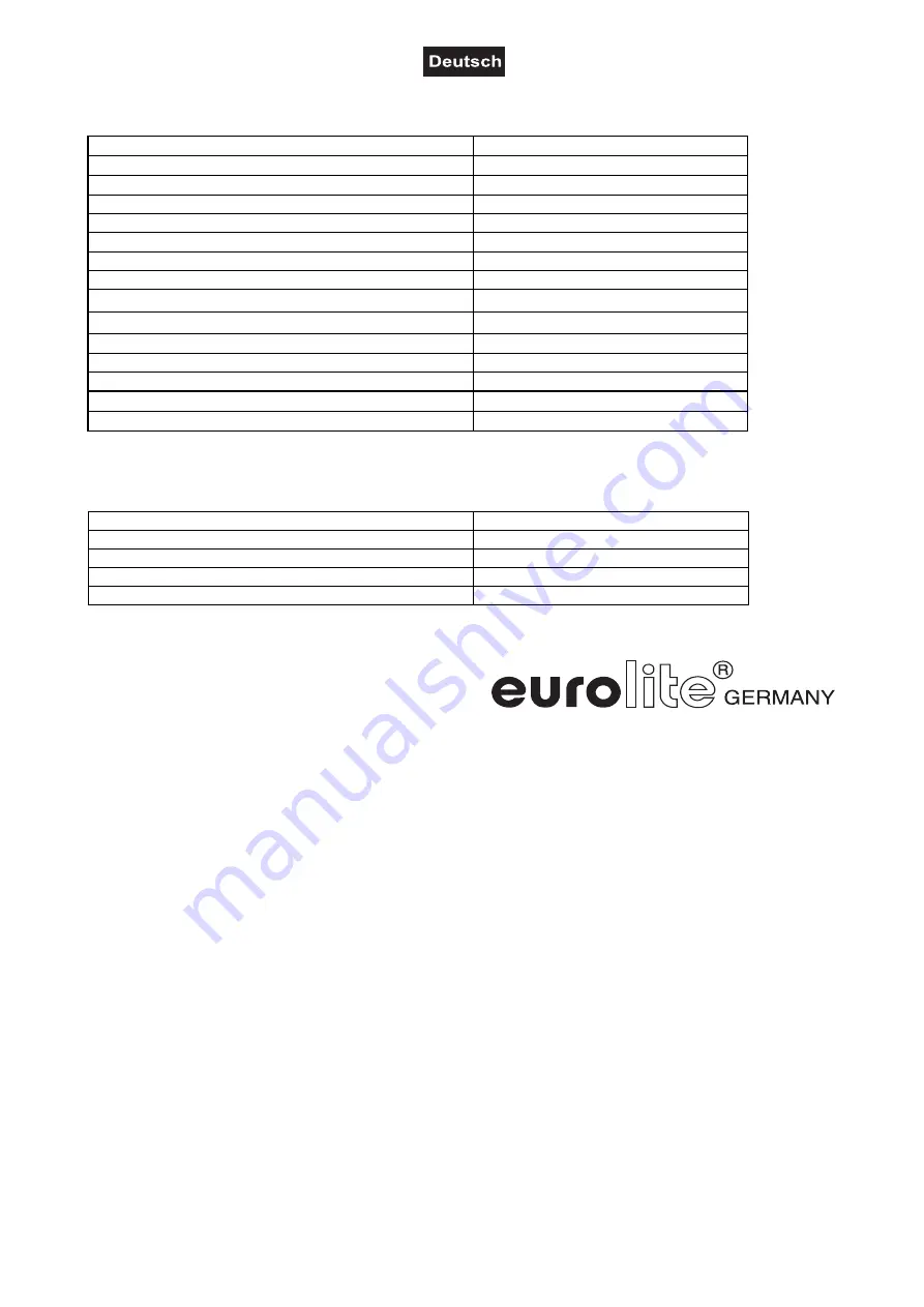 EuroLite LED KLS-400 Manual Download Page 17