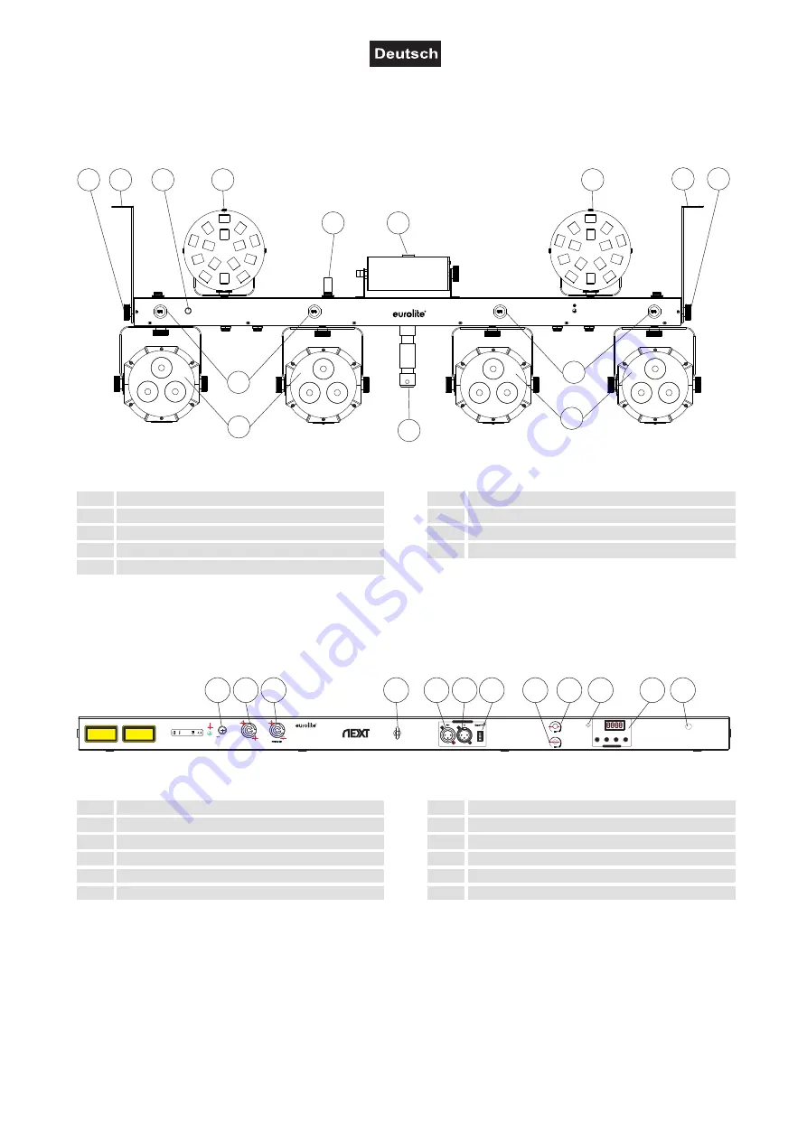 EuroLite LED KLS Next FX Скачать руководство пользователя страница 8