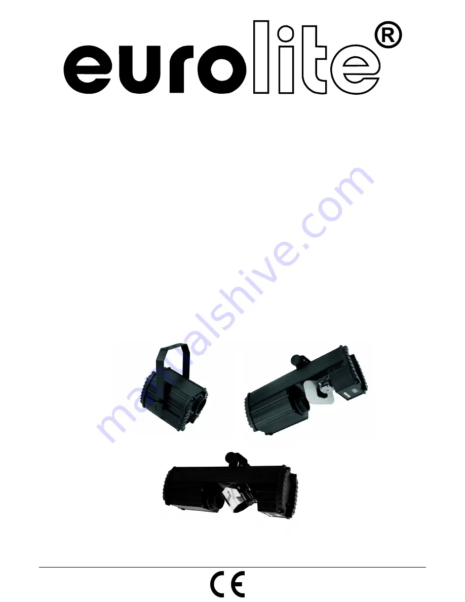 EuroLite LED MF-100 User Manual Download Page 1