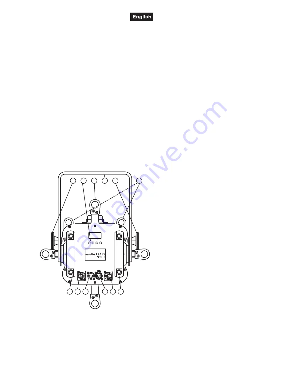 EuroLite LED PFE-120 3000K Скачать руководство пользователя страница 17