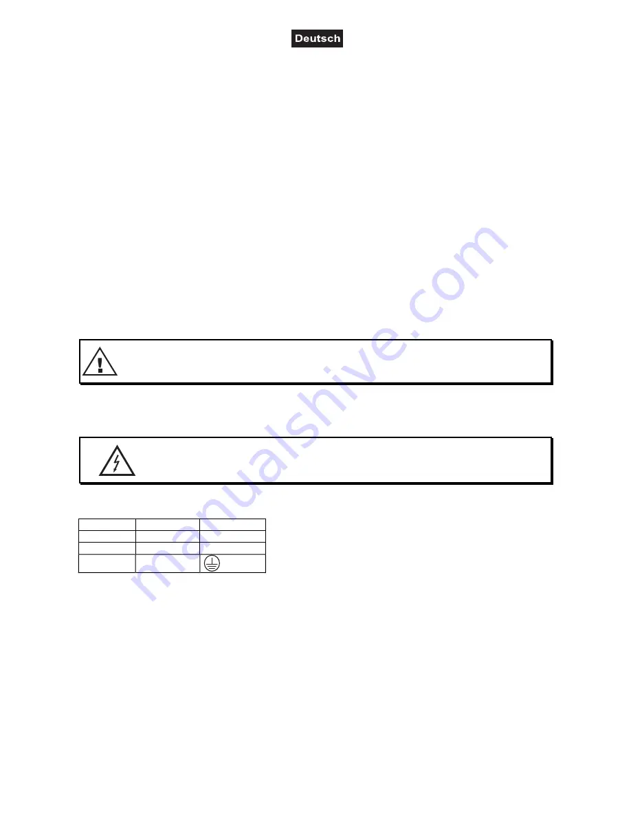 EuroLite LED PSU-24V DC User Manual Download Page 8