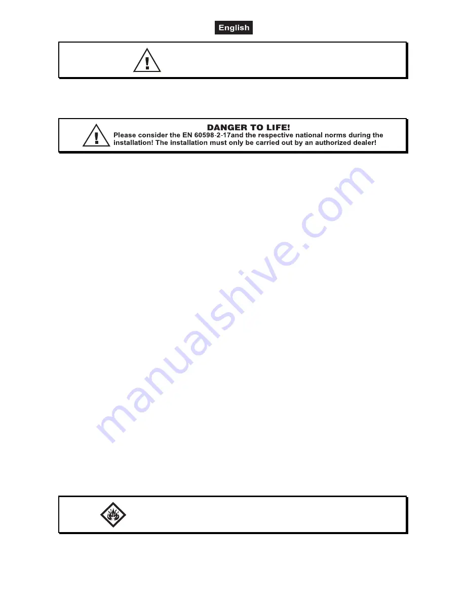 EuroLite ML-30 CDM Multi Lens Spot User Manual Download Page 18