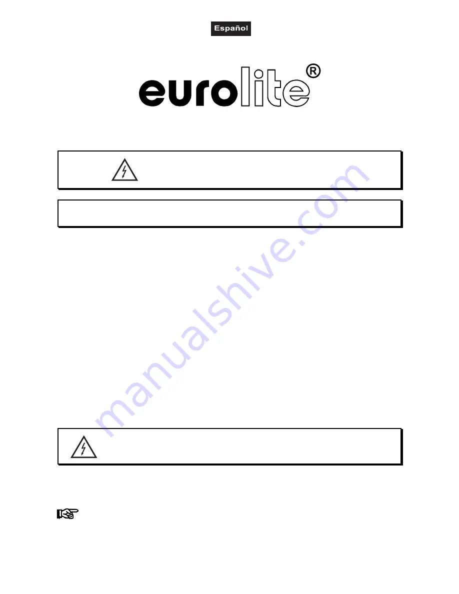 EuroLite ML-30 CDM Multi Lens Spot User Manual Download Page 30