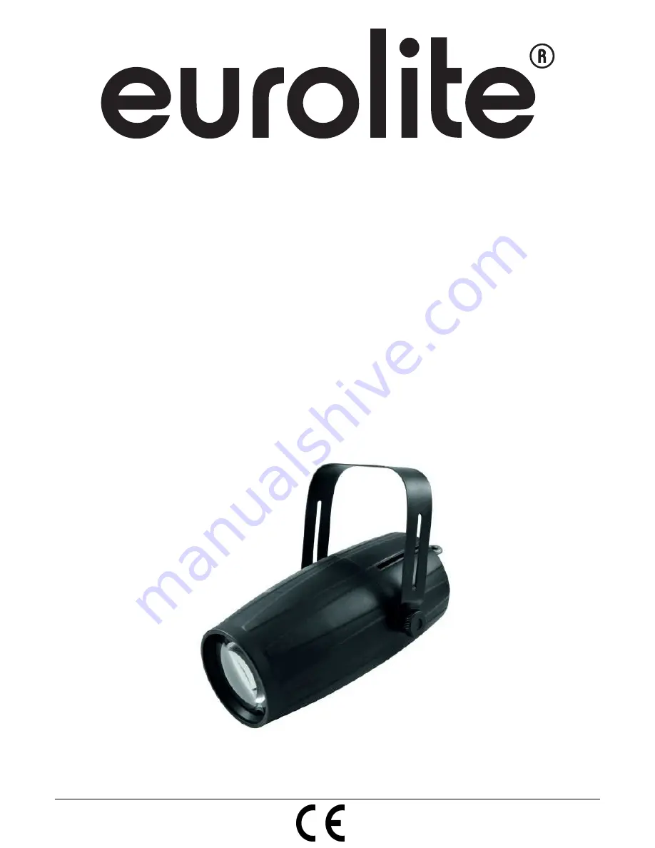 EuroLite PST-15W 6000K Скачать руководство пользователя страница 1