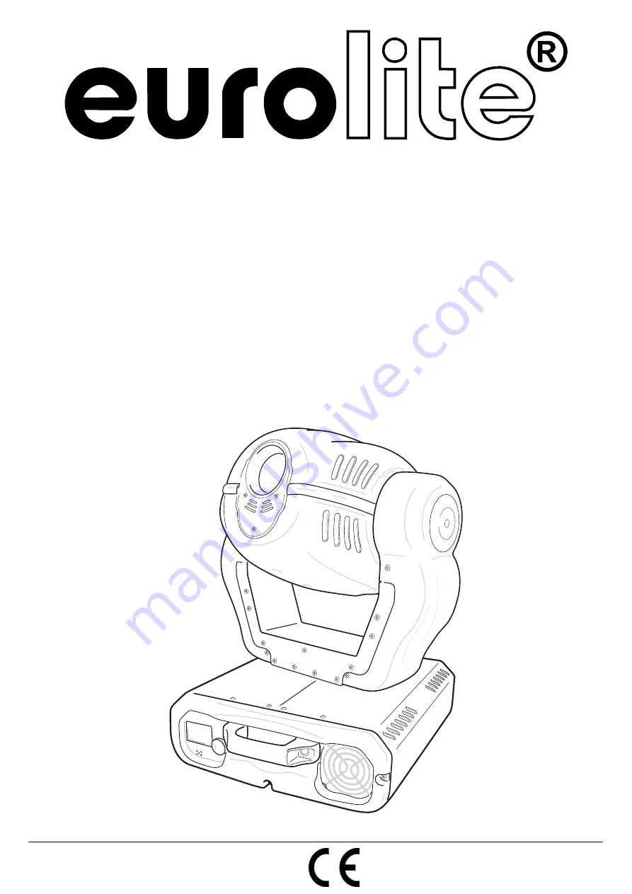 EuroLite TMH-300 DMX User Manual Download Page 1