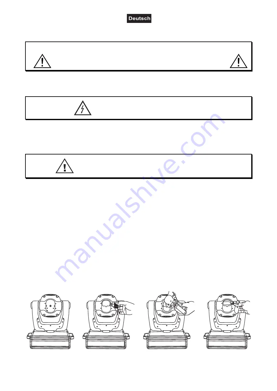 EuroLite TMH-300 DMX User Manual Download Page 8