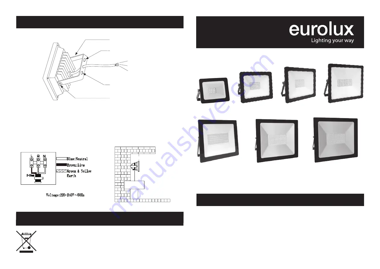 Eurolux FS259B Quick Start Manual Download Page 1