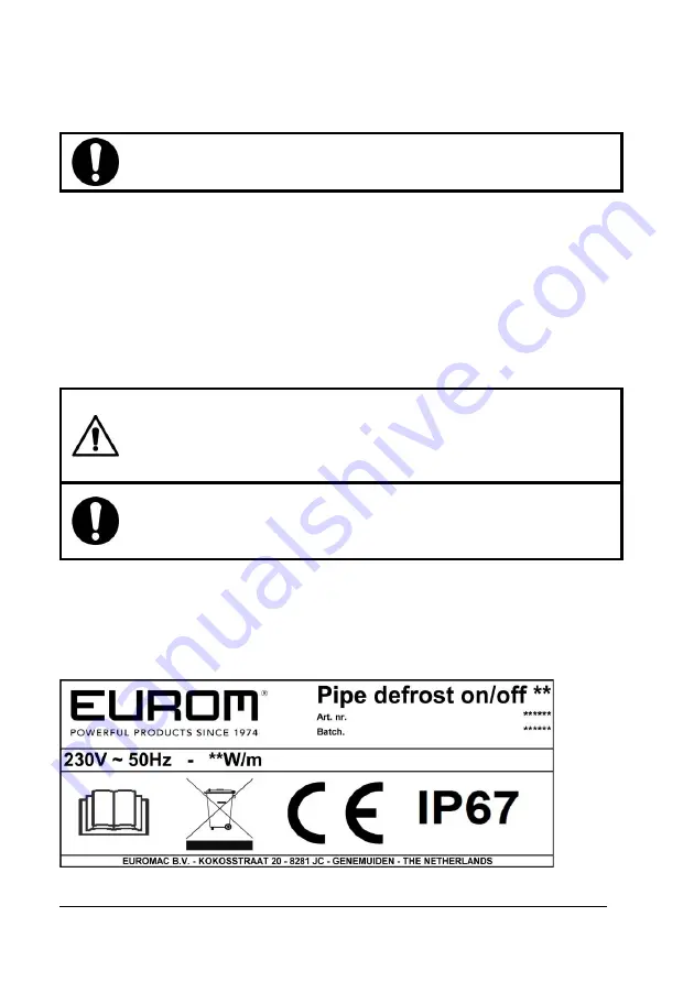 EUROM 351941 User Manual Download Page 57