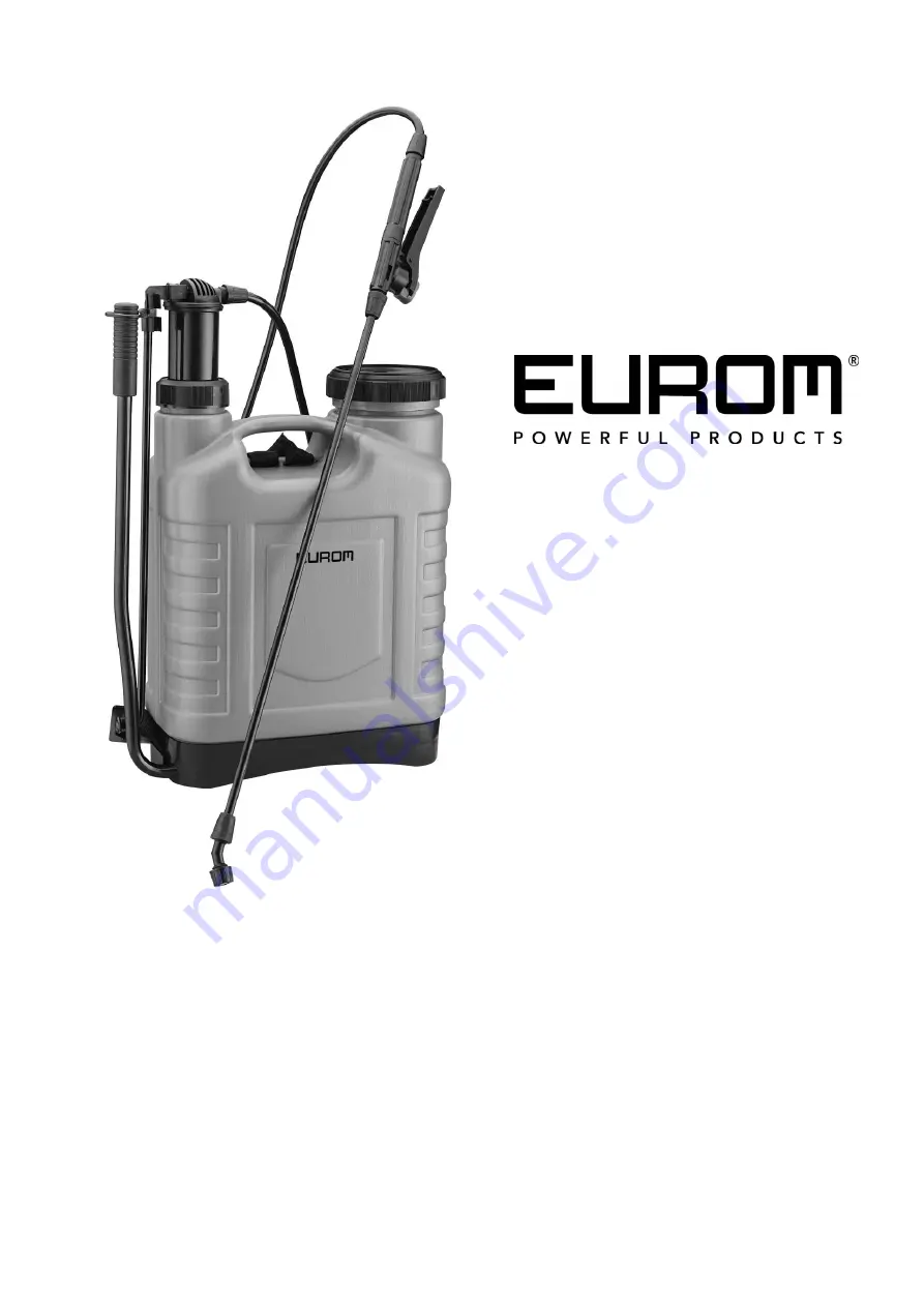 EUROM Backpack 1809 Скачать руководство пользователя страница 1