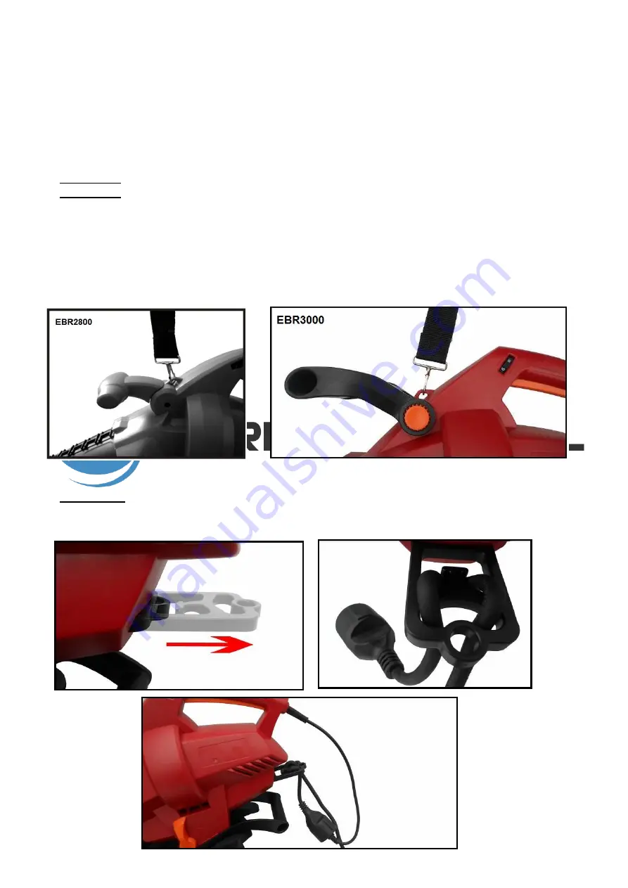 EUROM EBR2800 Instruction Manual Download Page 34