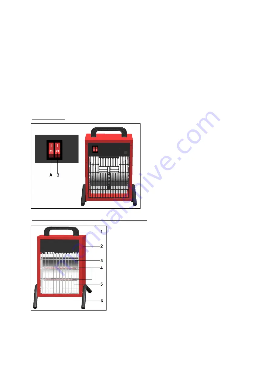 EUROM Industrial Heating Lamp Operating Instructions Manual Download Page 15