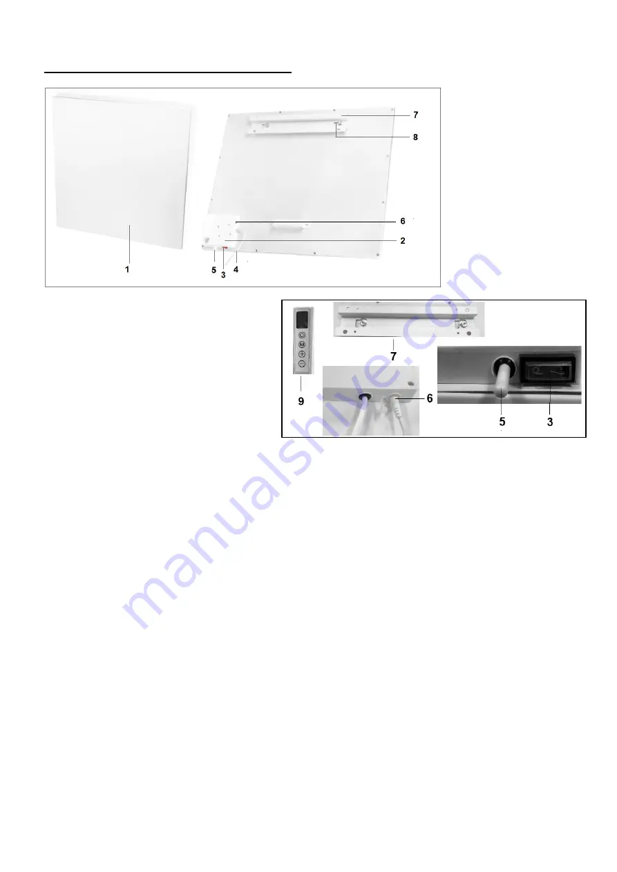 EUROM Mon Soleil 300 Verre Instruction Manual Download Page 68