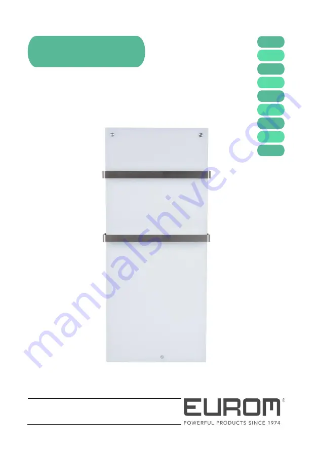 EUROM Sani Mirror Wi-Fi 400 User Manual Download Page 1