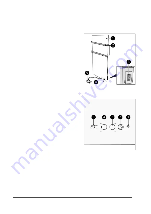 EUROM Sani Mirror Wi-Fi 400 User Manual Download Page 33