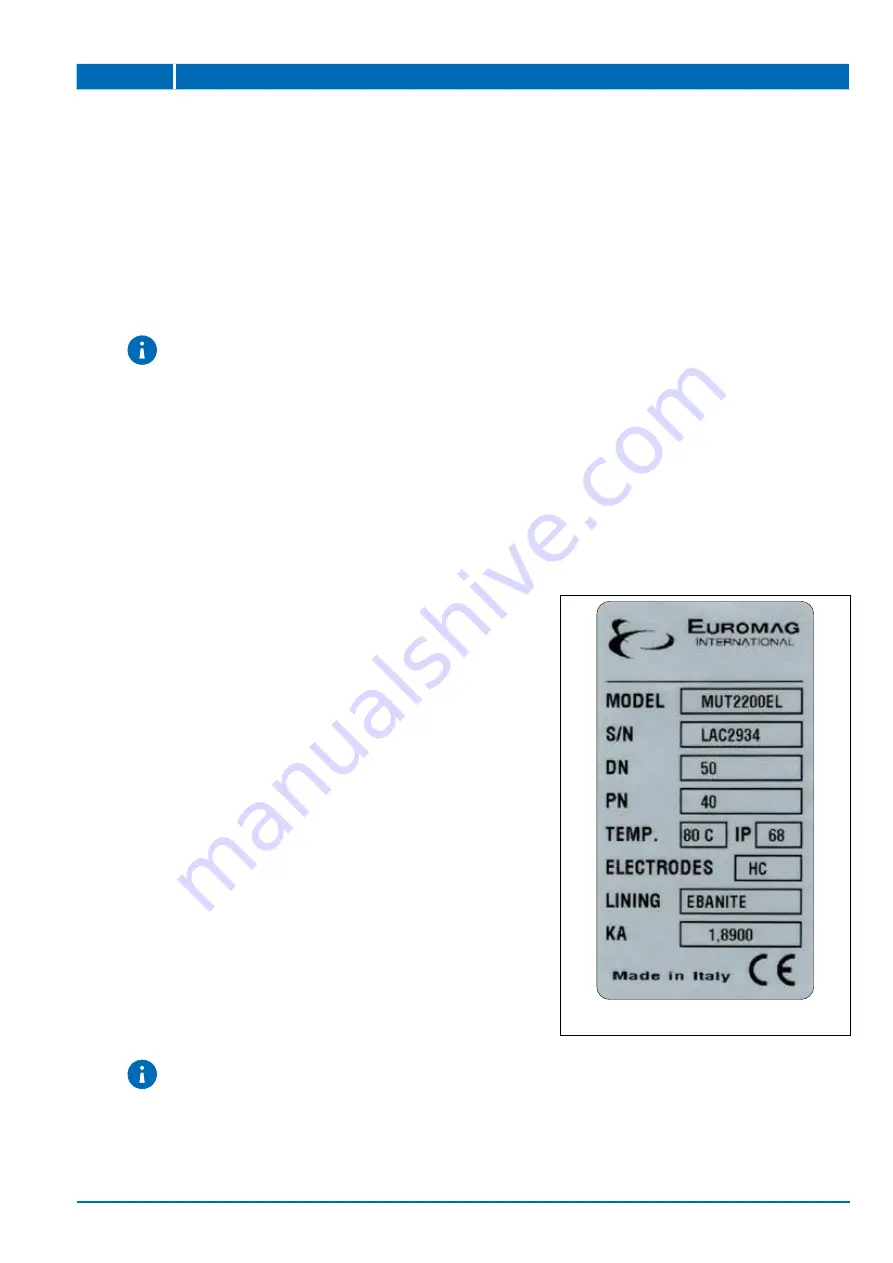 Euromag MUT1000EL Скачать руководство пользователя страница 7