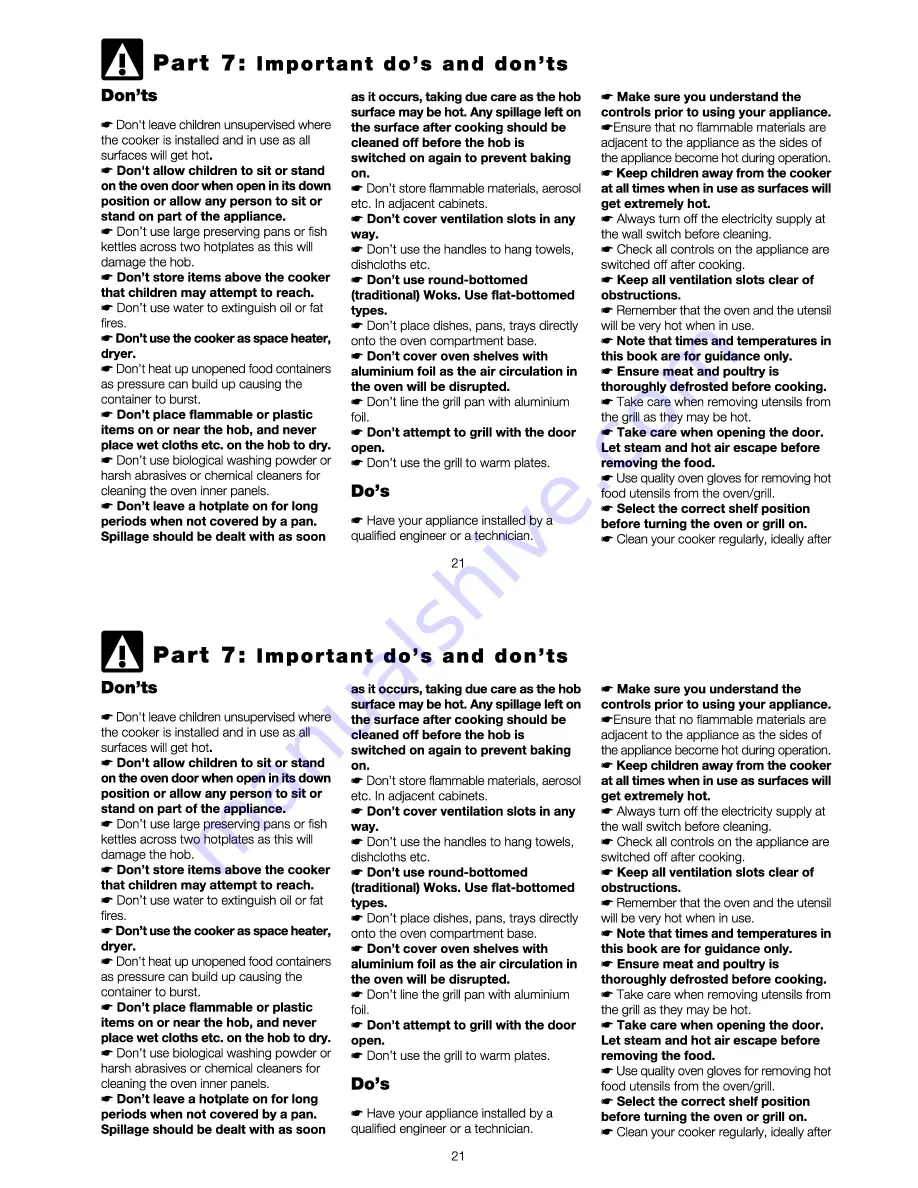 Euromaid 1505 TI Operating Instructions Manual Download Page 23