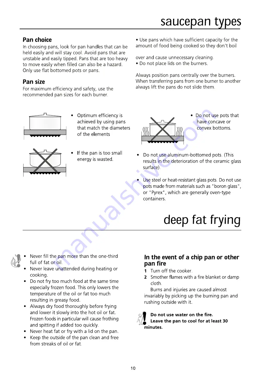 Euromaid AO 970 SS Installation & Operating Instructions Manual Download Page 10