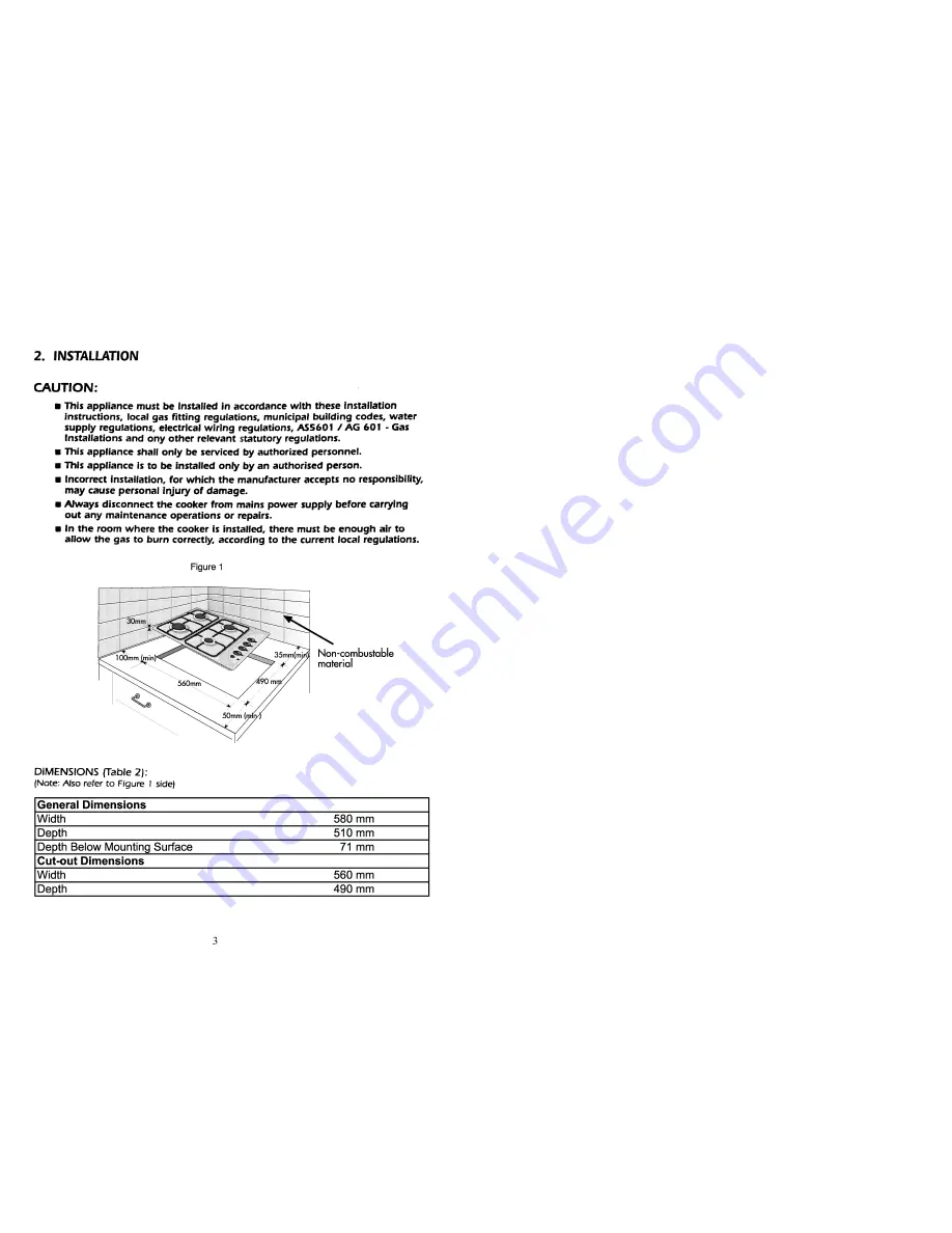 Euromaid AO 980 SS Operating Instructions Manual Download Page 4