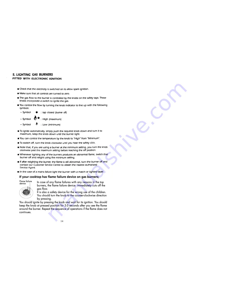 Euromaid AO 980 SS Operating Instructions Manual Download Page 15