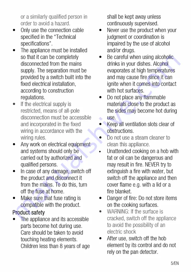 Euromaid BCS 4 User Manual Download Page 5