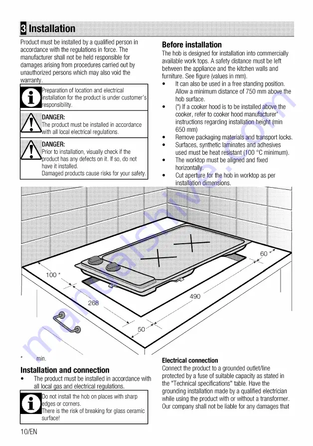 Euromaid BCS 4 User Manual Download Page 10