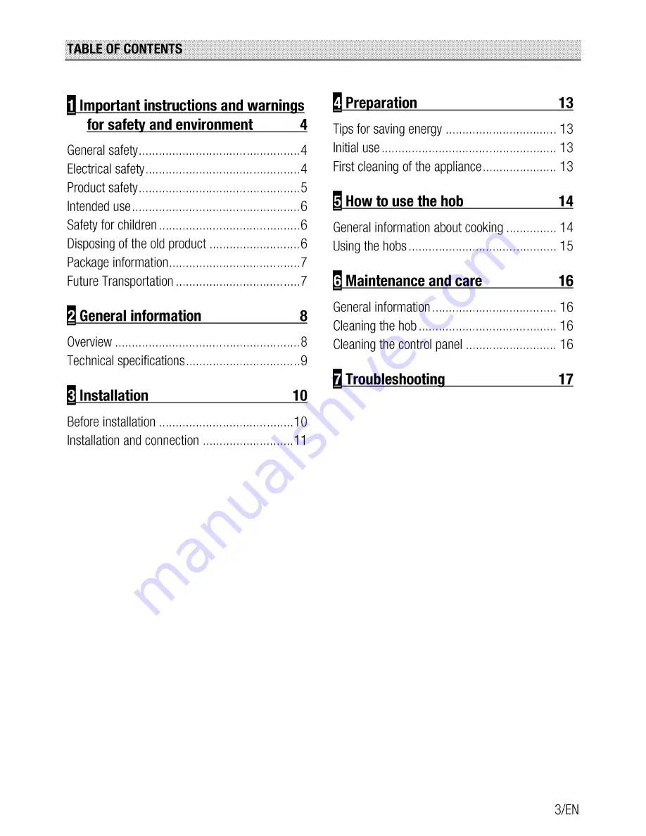 Euromaid CC64 Скачать руководство пользователя страница 3