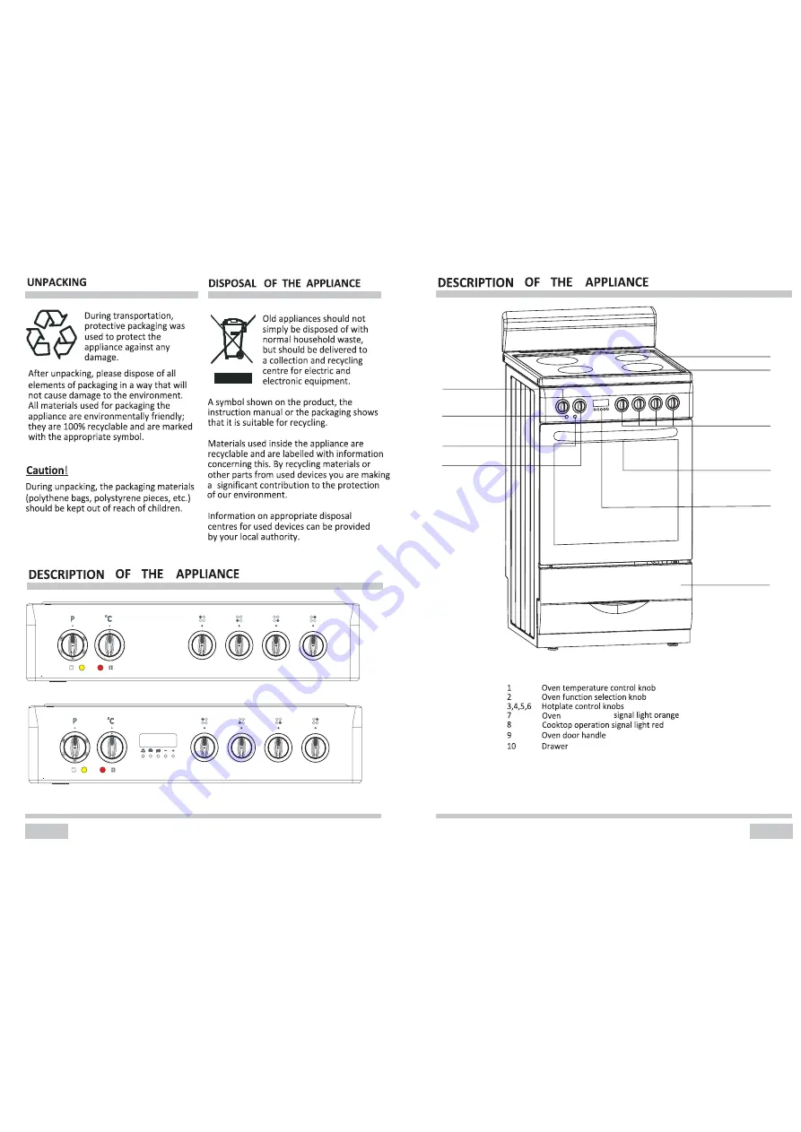 Euromaid CUF54 Installation And Operation Instractions Download Page 4