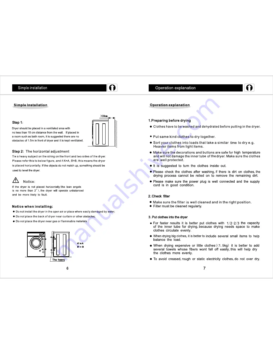 Euromaid DE6KG Manual Download Page 6