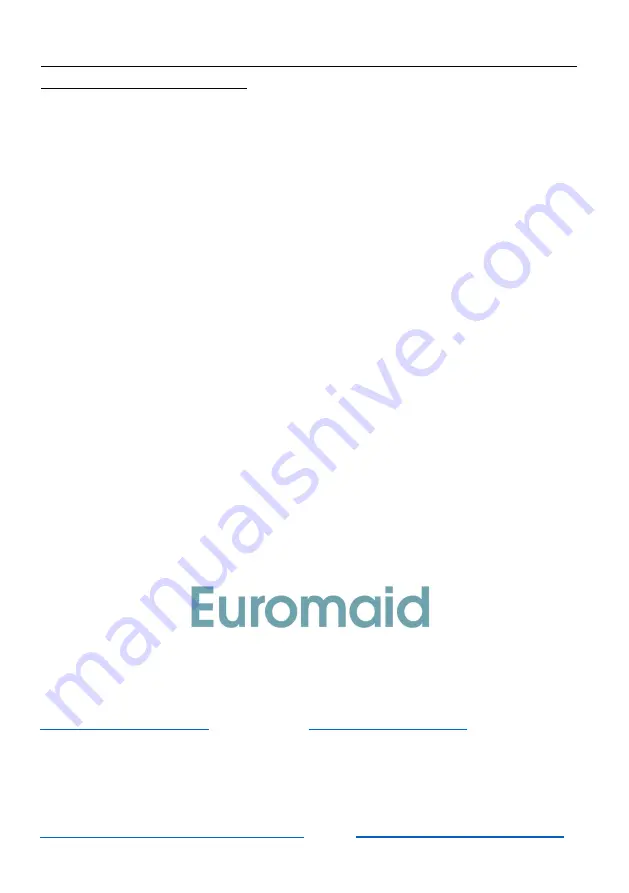 Euromaid EFLP1000G User Manual Download Page 34