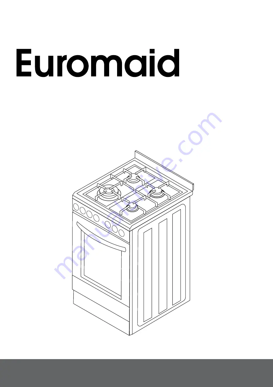 Euromaid EFS54FC-SGB Скачать руководство пользователя страница 1