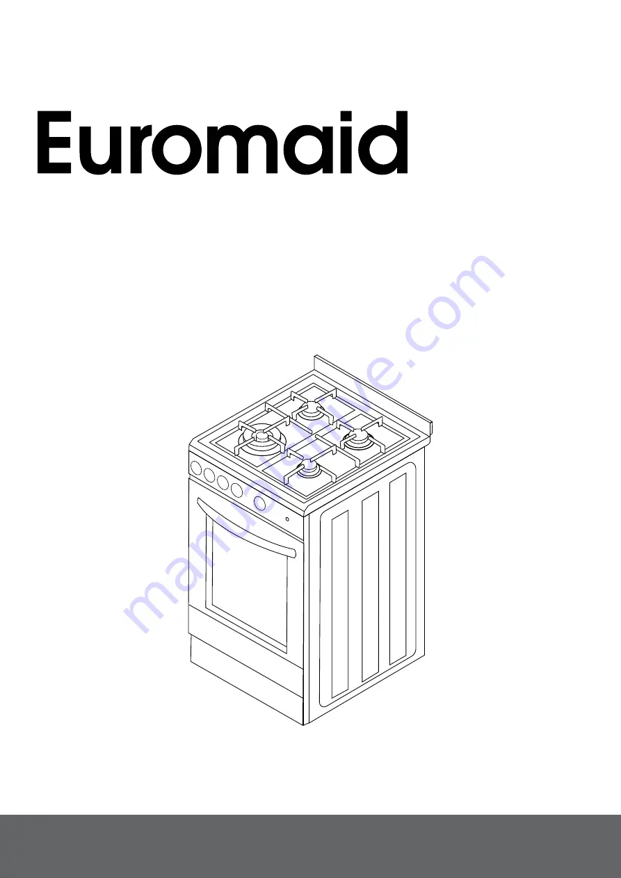 Euromaid EFS54FC-SGW Скачать руководство пользователя страница 1