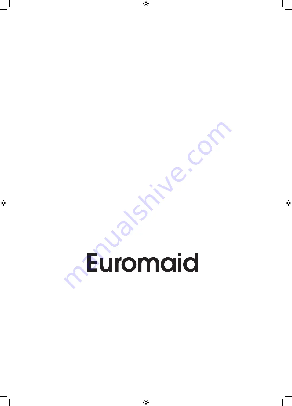 Euromaid EWC122IB User Manual Download Page 20