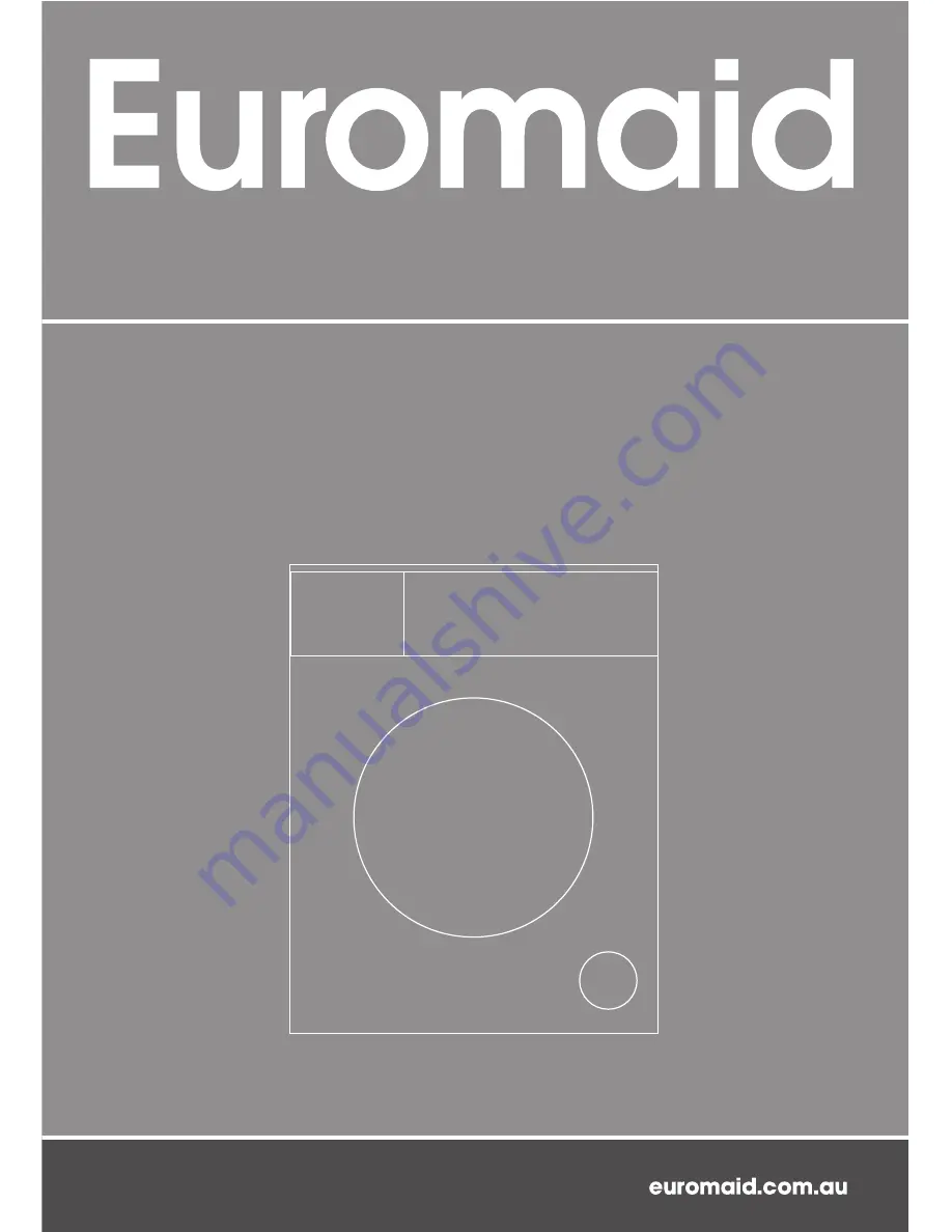 Euromaid EWD8045 User Manual Download Page 1