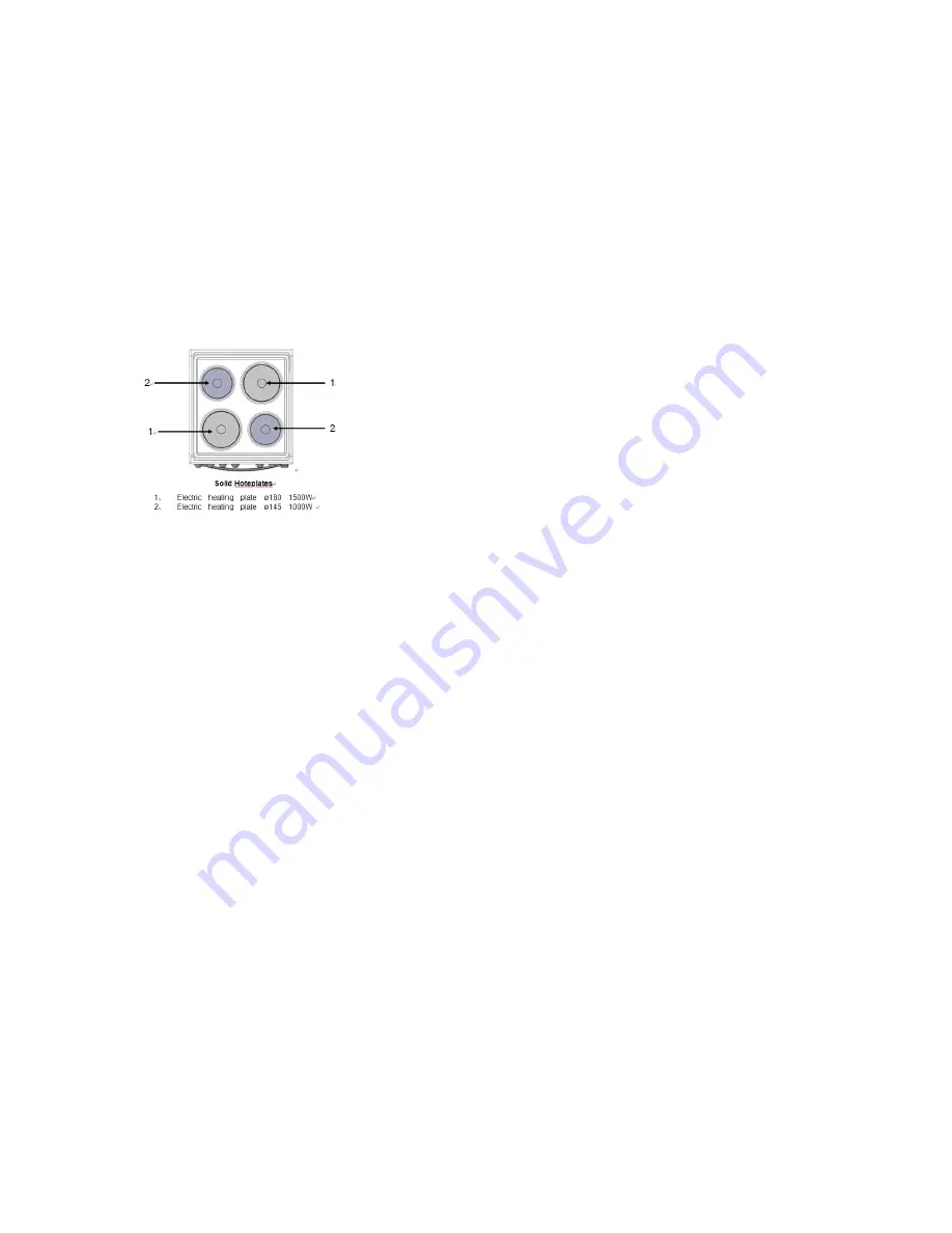 Euromaid FFS5463W User Manual Download Page 7