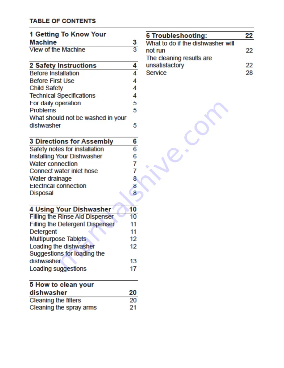 Euromaid IDW14B Manual Download Page 3