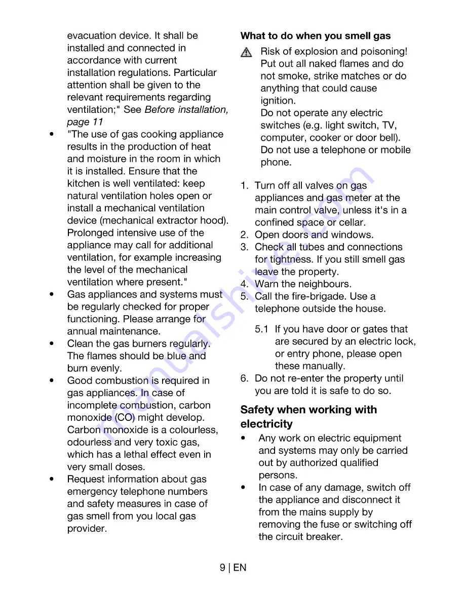 Euromaid PS90S Installation And Operation Manual Download Page 9