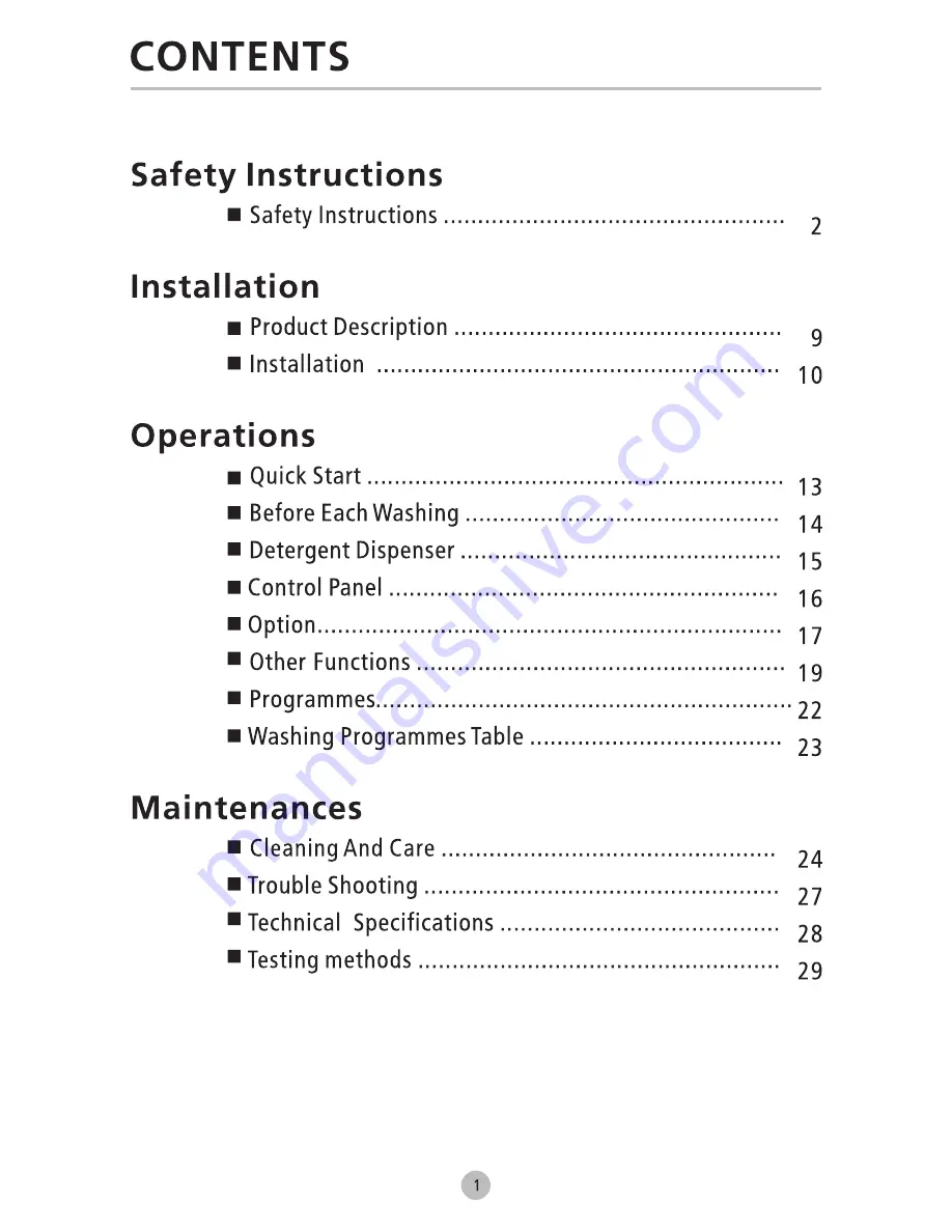 Euromaid WMD107 User Manual Download Page 4