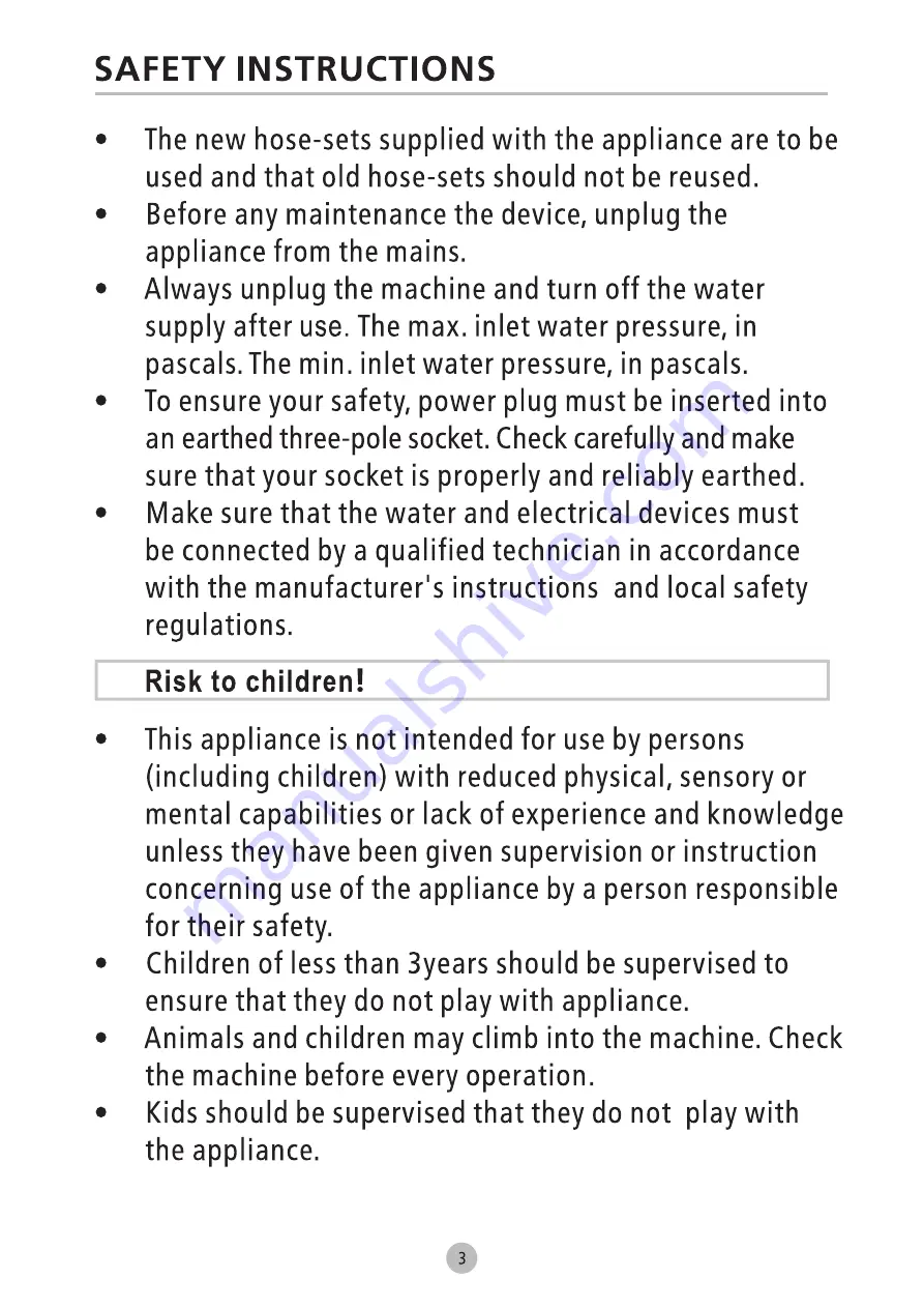 Euromaid WMF10 User Manual Download Page 5