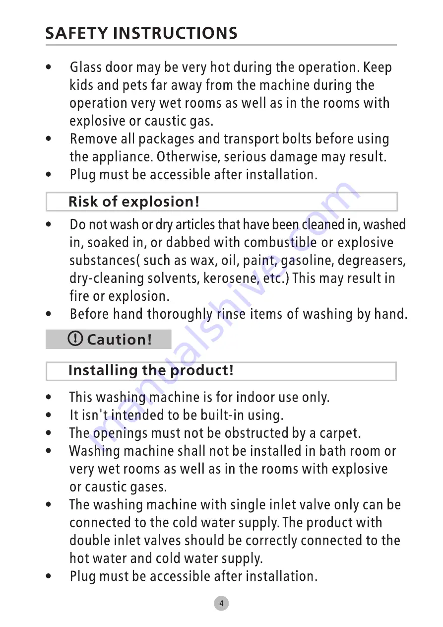 Euromaid WMF10 User Manual Download Page 6